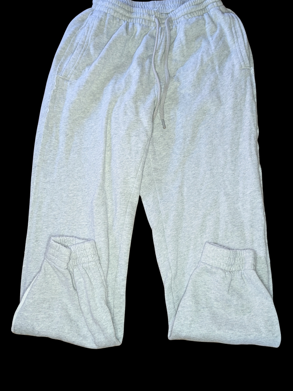 aerie Light Gray Cozy Jogger Sweatpants